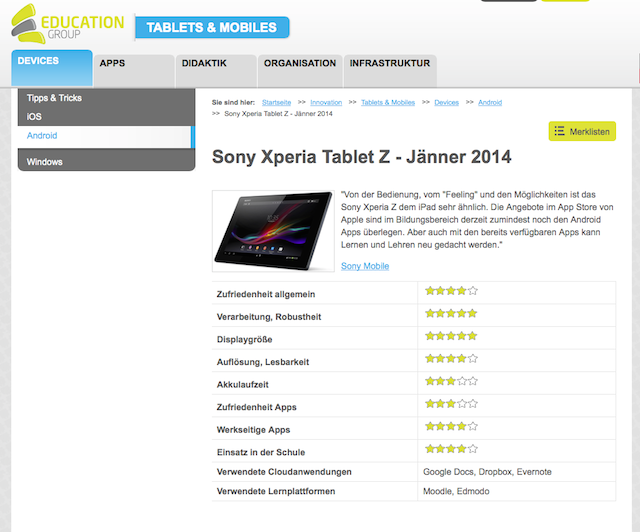 SONY-Tablets - Testbericht