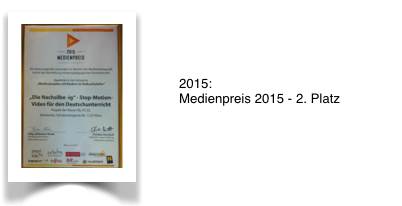 Medienpreis 2015